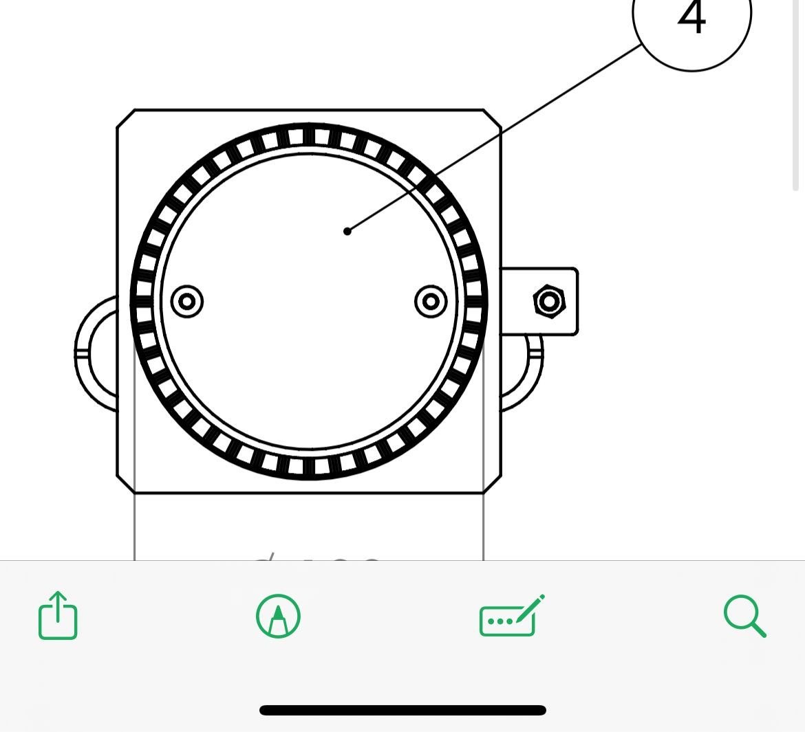 Mold Technical Drawing 2